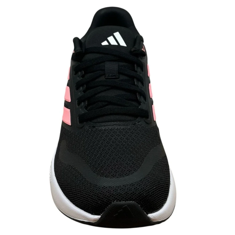 Adidas Runfalcon Youth Girls Running Shoes Size 4 Black-Coral Comfort Sneakers